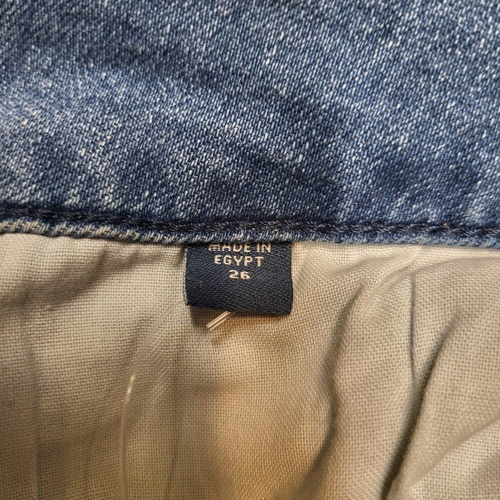 J. Jill Jeans Womens 26R Blue Light Wash Wide Leg High-Rise Full Leg Relaxed Fit - Picture 6 of 13